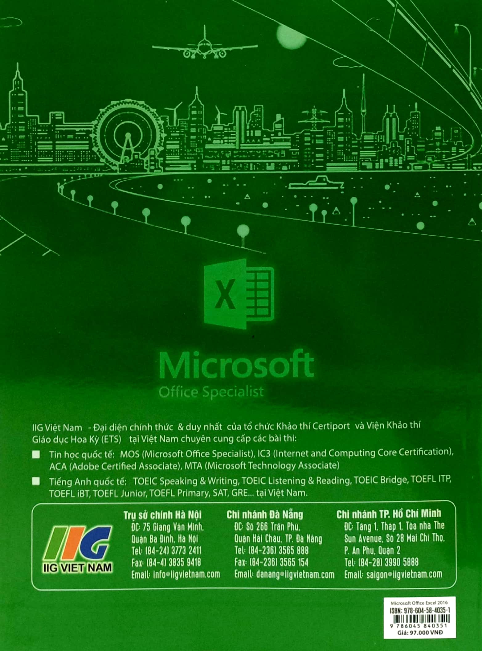 microsoft excel 2016 (tái bản 2023) - Ảnh 6