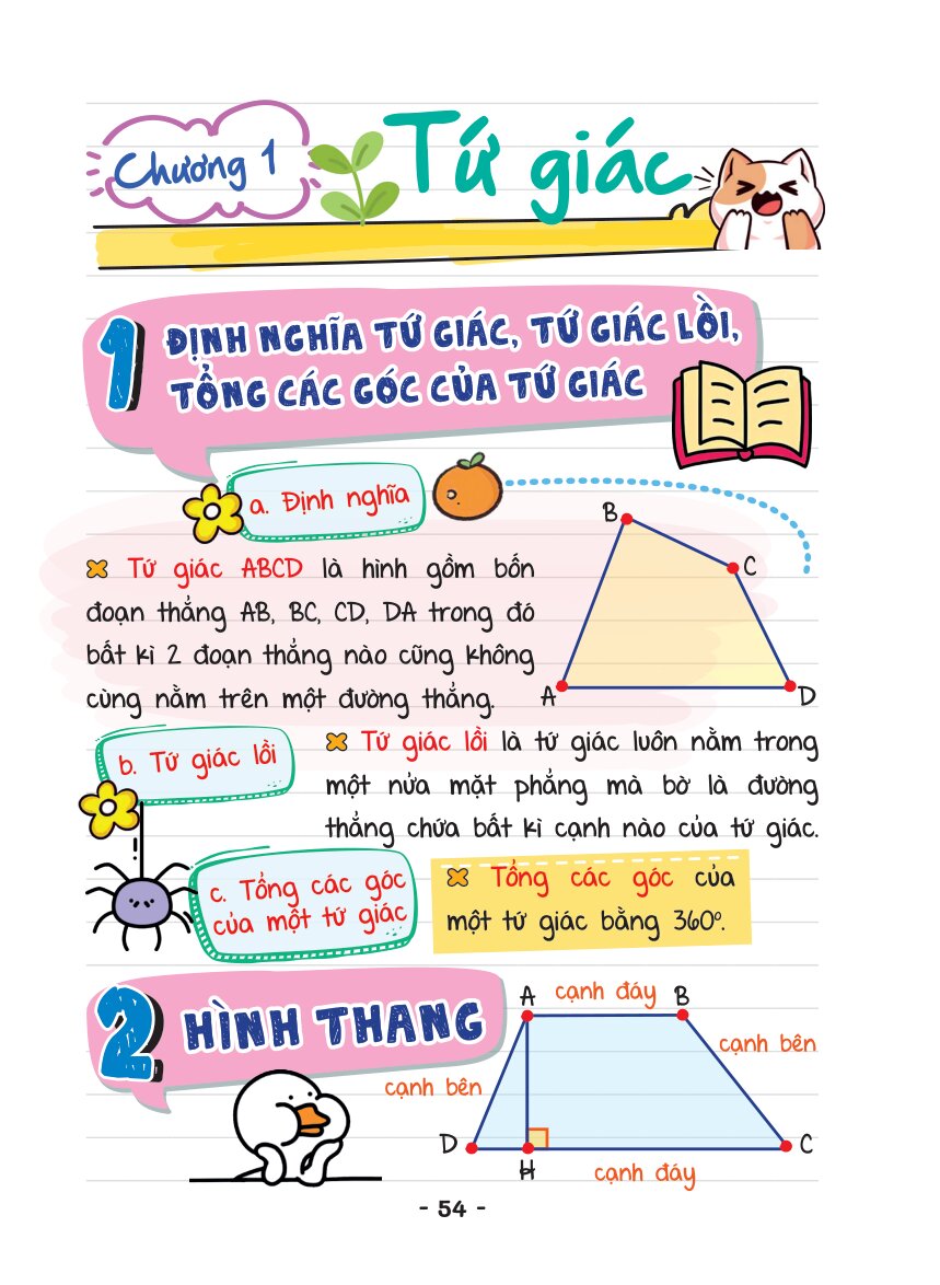 Mini Note - Công Thức Học Nhanh Toán 8 - Ảnh 8