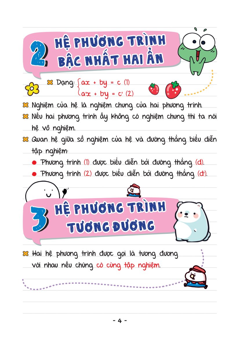 Mini Note - Công Thức Học Nhanh Toán 9 - Ảnh 5