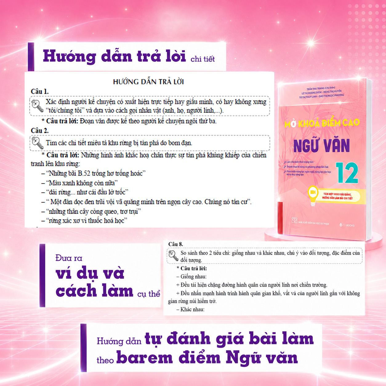 Mở Khoá Điểm Cao Ngữ Văn 12 - Ảnh 8