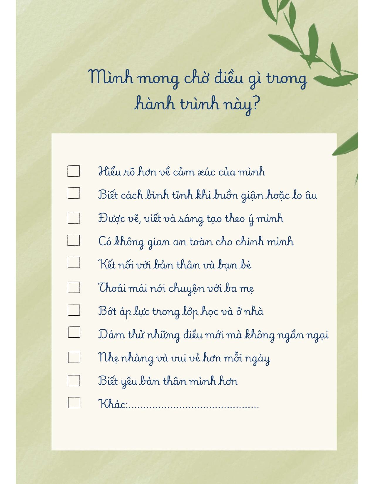 Ngồi Chơi Với Chính Mình - Một Hành Trình Nhỏ Để Hiểu Mình Hơn - Bìa Cứng - Ảnh 7