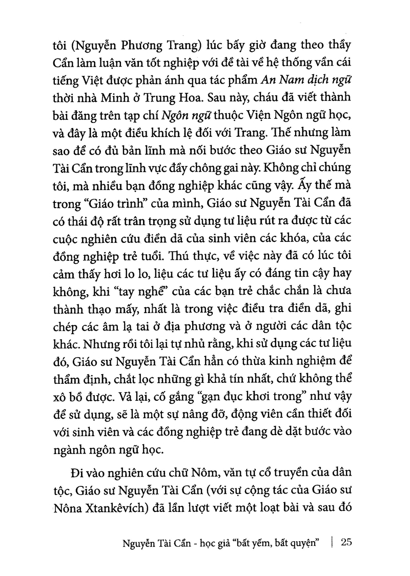 nguyễn tài cẩn học giả bất yếm bất quyện - Ảnh 13