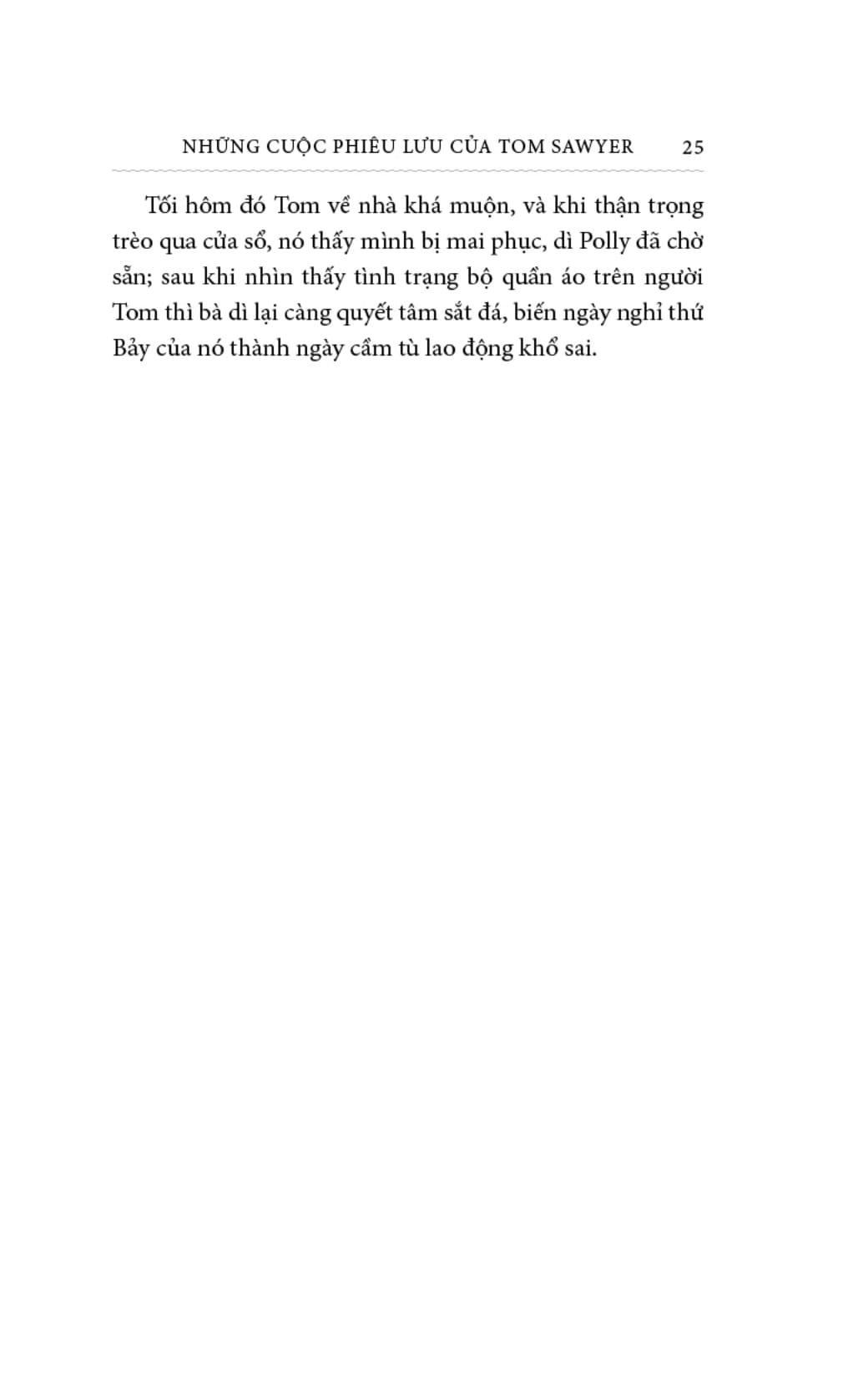 Những Cuộc Phiêu Lưu Của Tom Sawyer - Bìa Vải - Ảnh 21