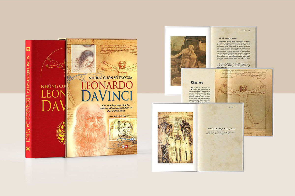 những cuốn sổ tay của leonardo da vinci - Ảnh 3