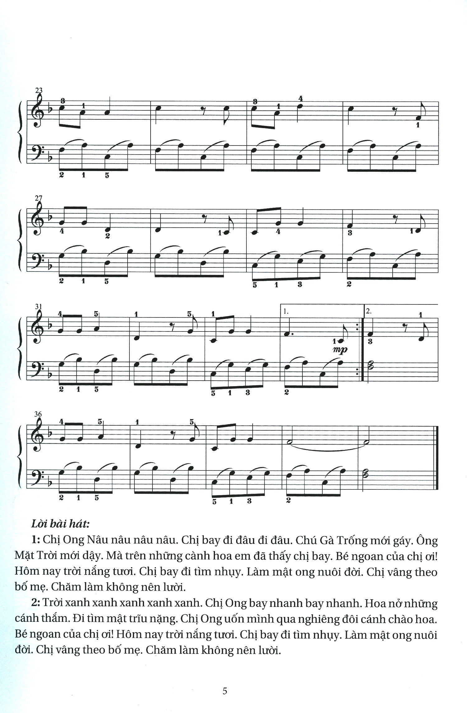 những nhạc khúc hay và dễ soạn cho đàn piano (tái bản 2023) - Ảnh 5