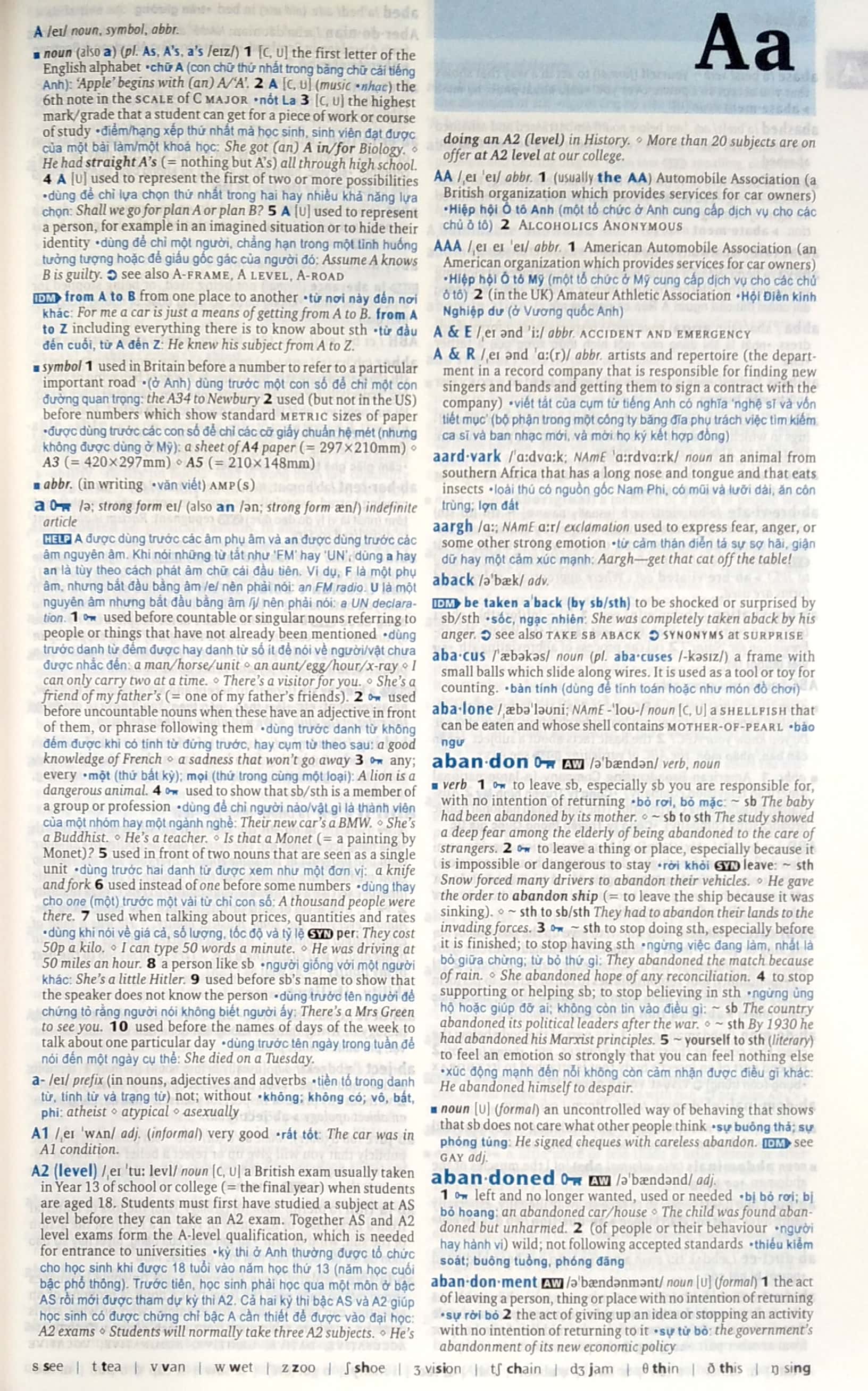 oxford advanced learner's dictionary with vietnamese translation (paperback) - Ảnh 5