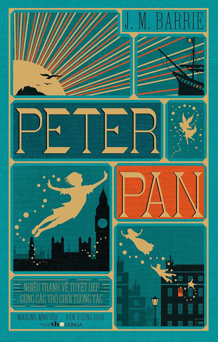 peter pan - những tranh vẽ tuyệt đẹp cùng các trò chơi tương tác - bìa cứng - Ảnh 2
