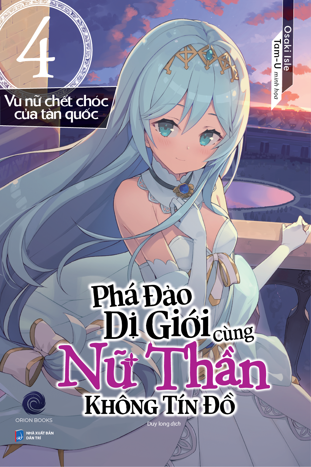 phá đảo dị giới cùng nữ thần không tín đồ - tập 4 - vu nữ chết chóc của tàn quốc - tặng kèm bookmark + poster a3 - Ảnh 3