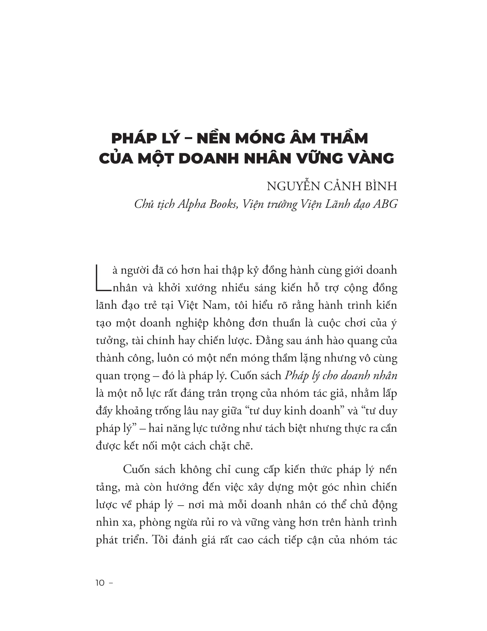 Pháp Lý Cho Doanh Nhân - Bảo Vệ Tài Sản - Giữ Gìn Danh Tiếng - Phát Triển Bền Vững - Ảnh 7