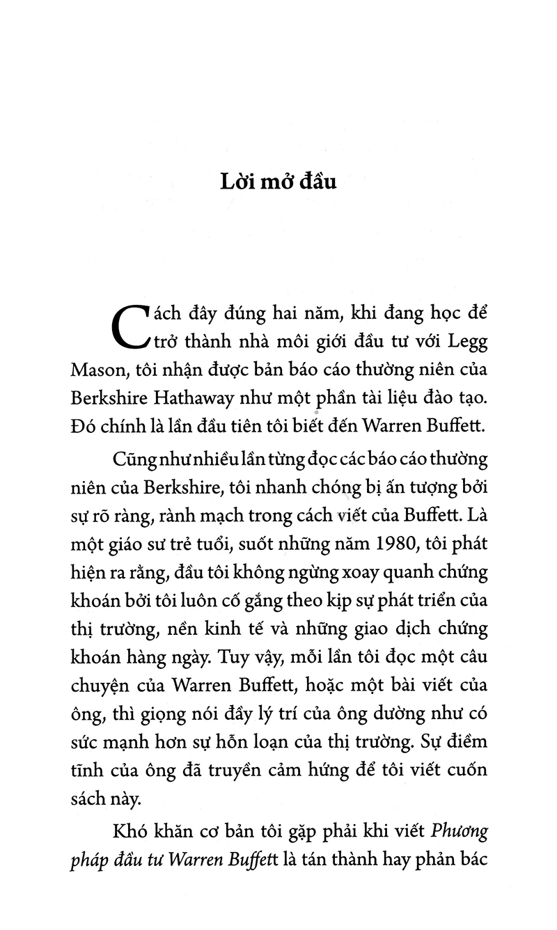 Phương Pháp Đầu Tư Warren Buffett (Tái Bản) - Ảnh 4