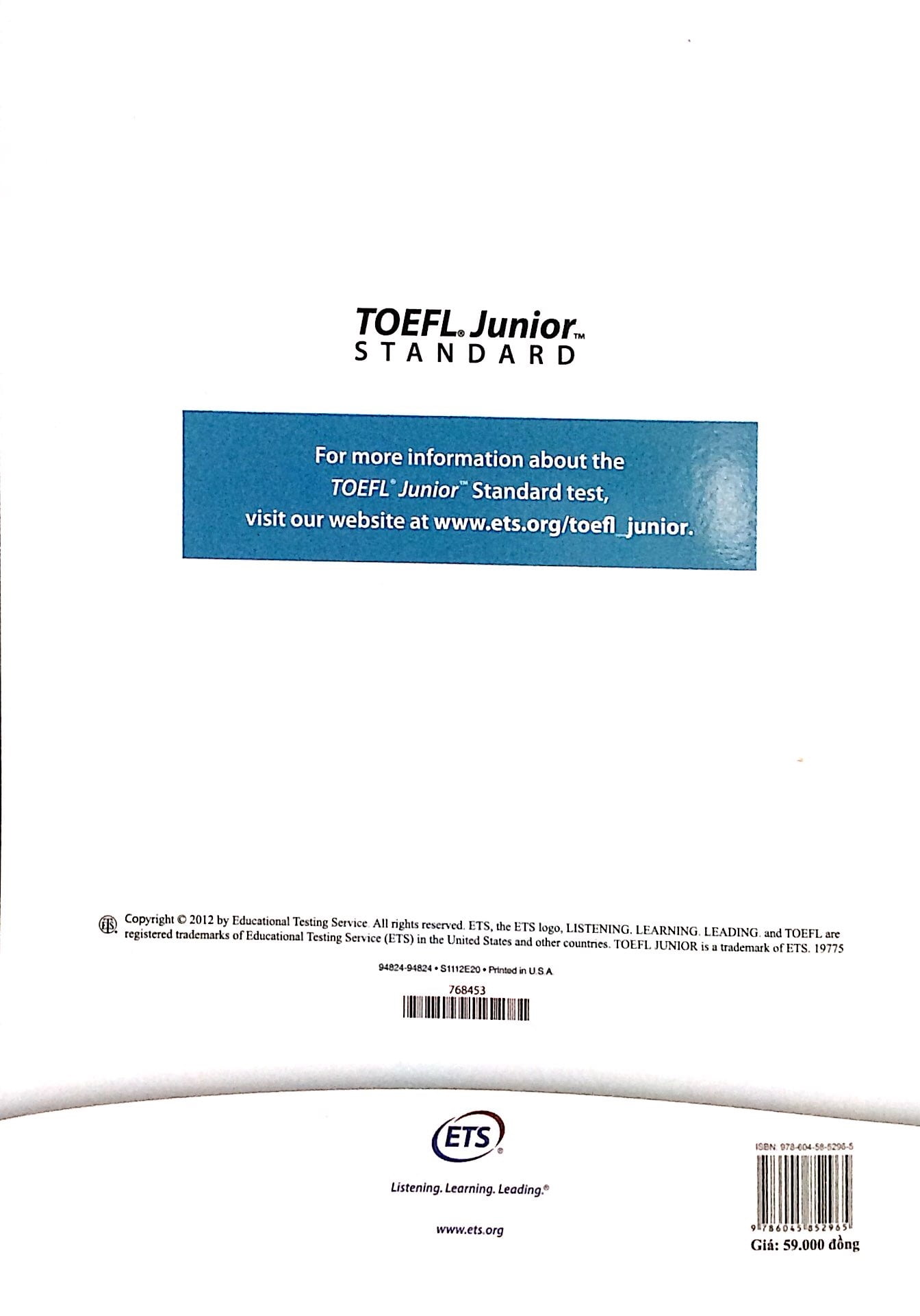 practice test for the toefl junior standard test - Ảnh 9