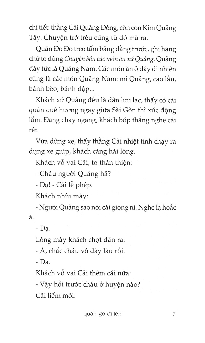 quán gò đi lên (tái bản 2022) - Ảnh 4