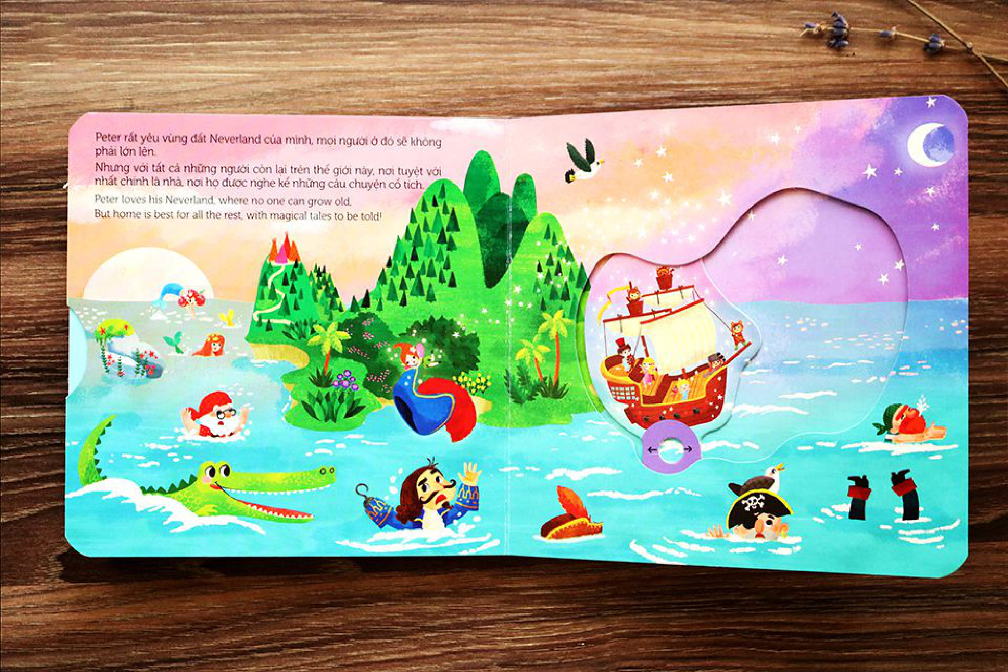 sách chuyển động - first stories - peter pan - Ảnh 6