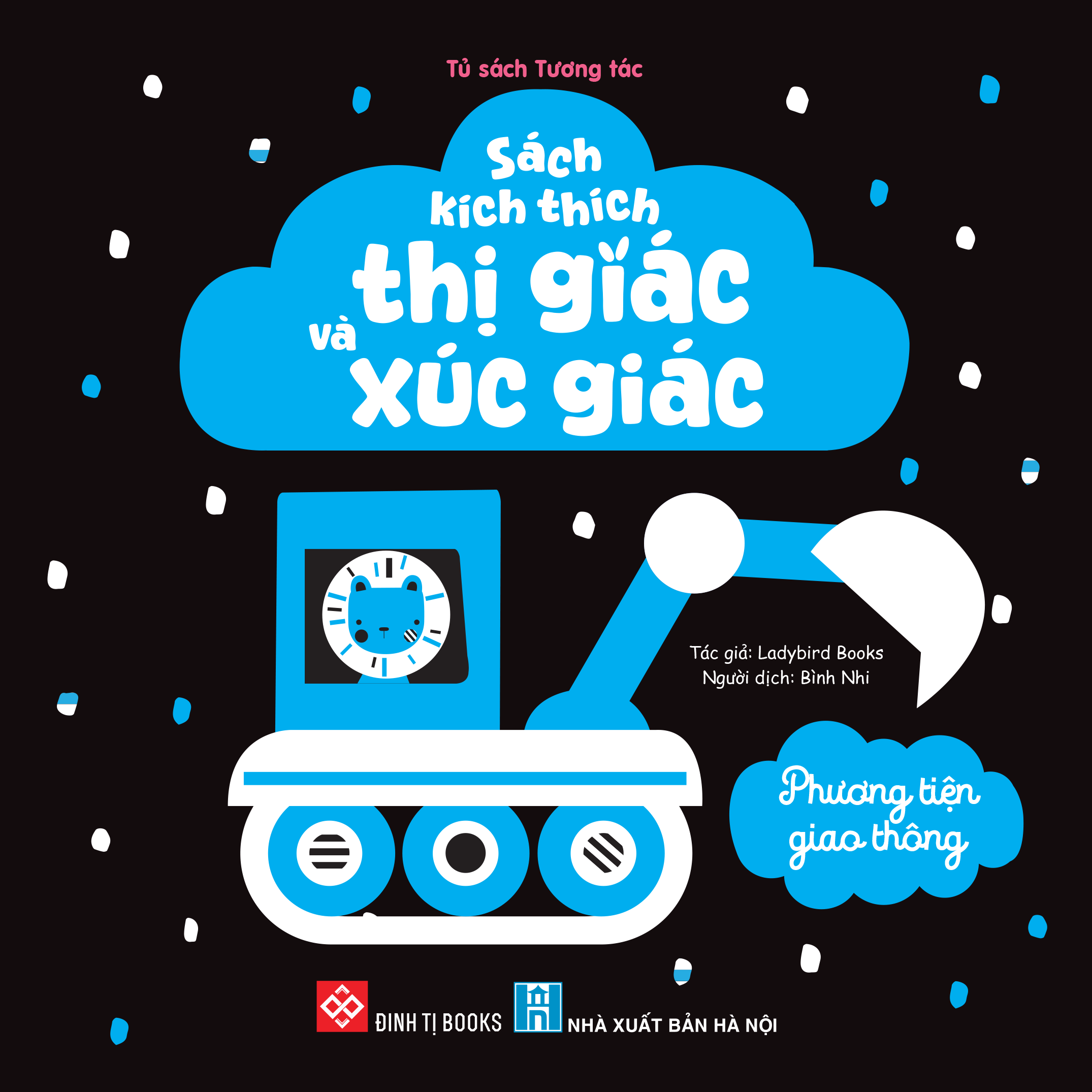 sách kích thích thị giác và xúc giác - phương tiện giao thông - bìa cứng - Ảnh 2