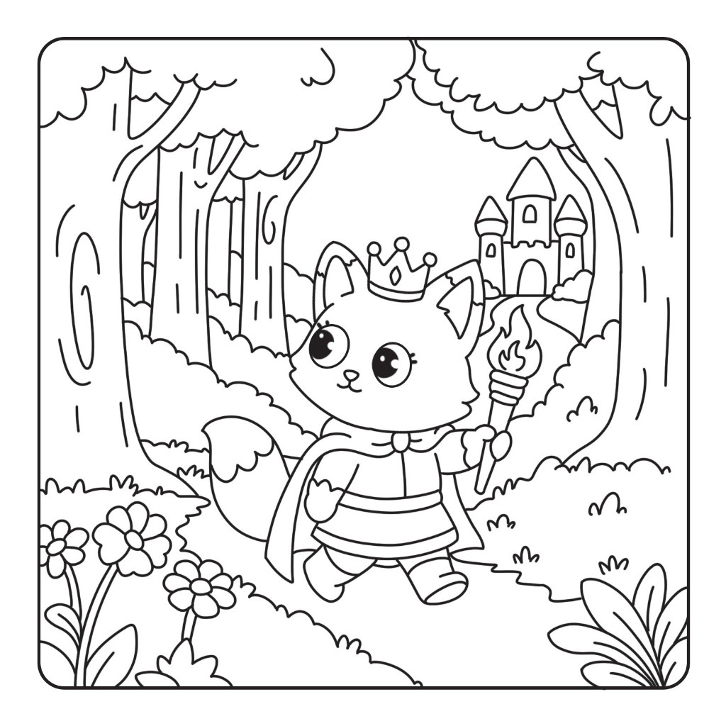 Sách Tô Màu Phong Cách Coco Wikyo - Coco Và Fairy Tale World - Coco Và Thế Giới Cổ Tích - Ảnh 6