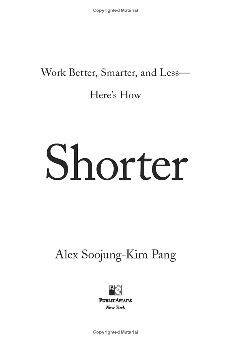 shorter: redesign your work and reclaim your time - Ảnh 3