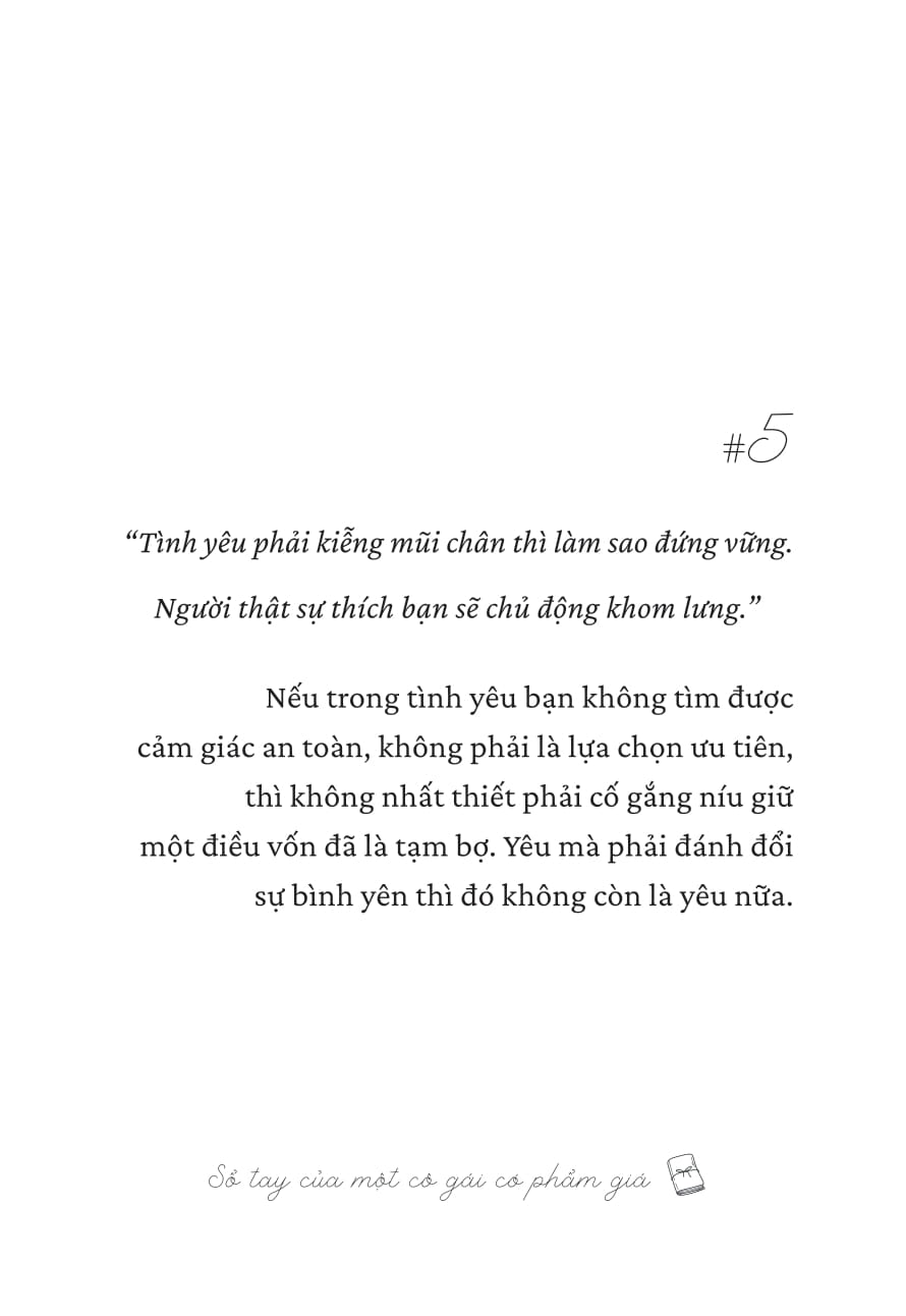 Sổ Tay Của Một Cô Gái Có Phẩm Giá - Ảnh 15
