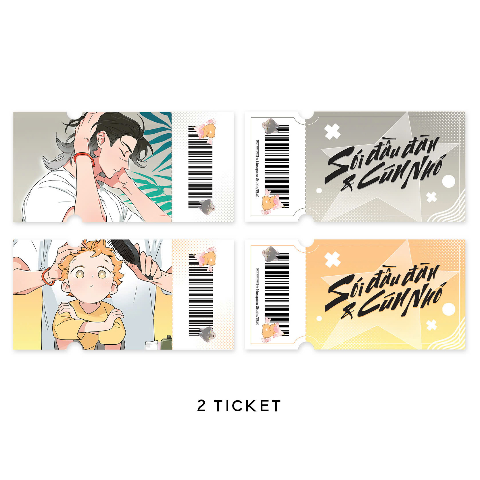 sói đầu đàn và cún nhỏ - tập 3 - tặng kèm ticket random 1 trong 2 mẫu - Ảnh 4