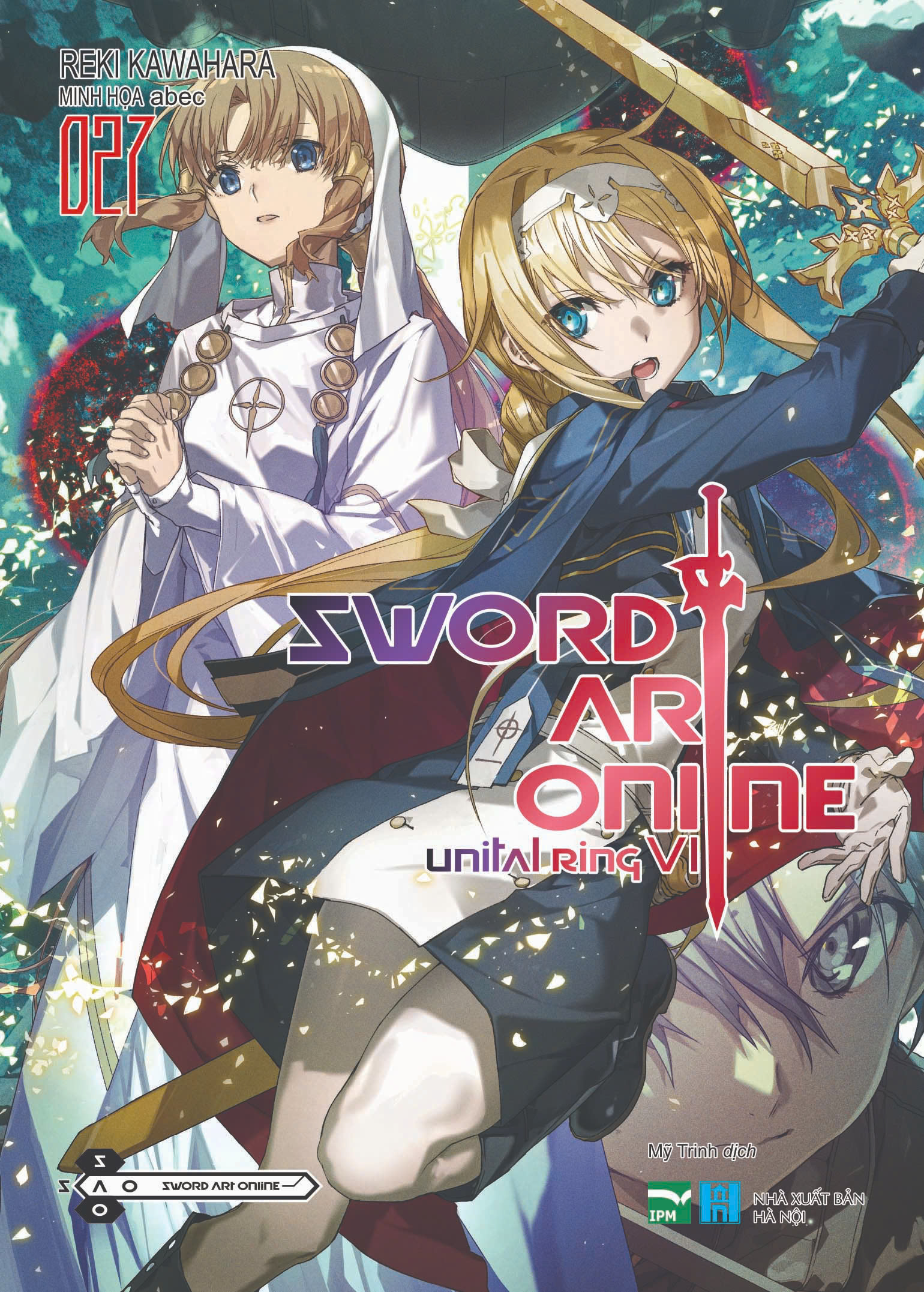 sword art online - tập 27 - unital ring vi - tặng kèm bookmark pvc - Ảnh 2