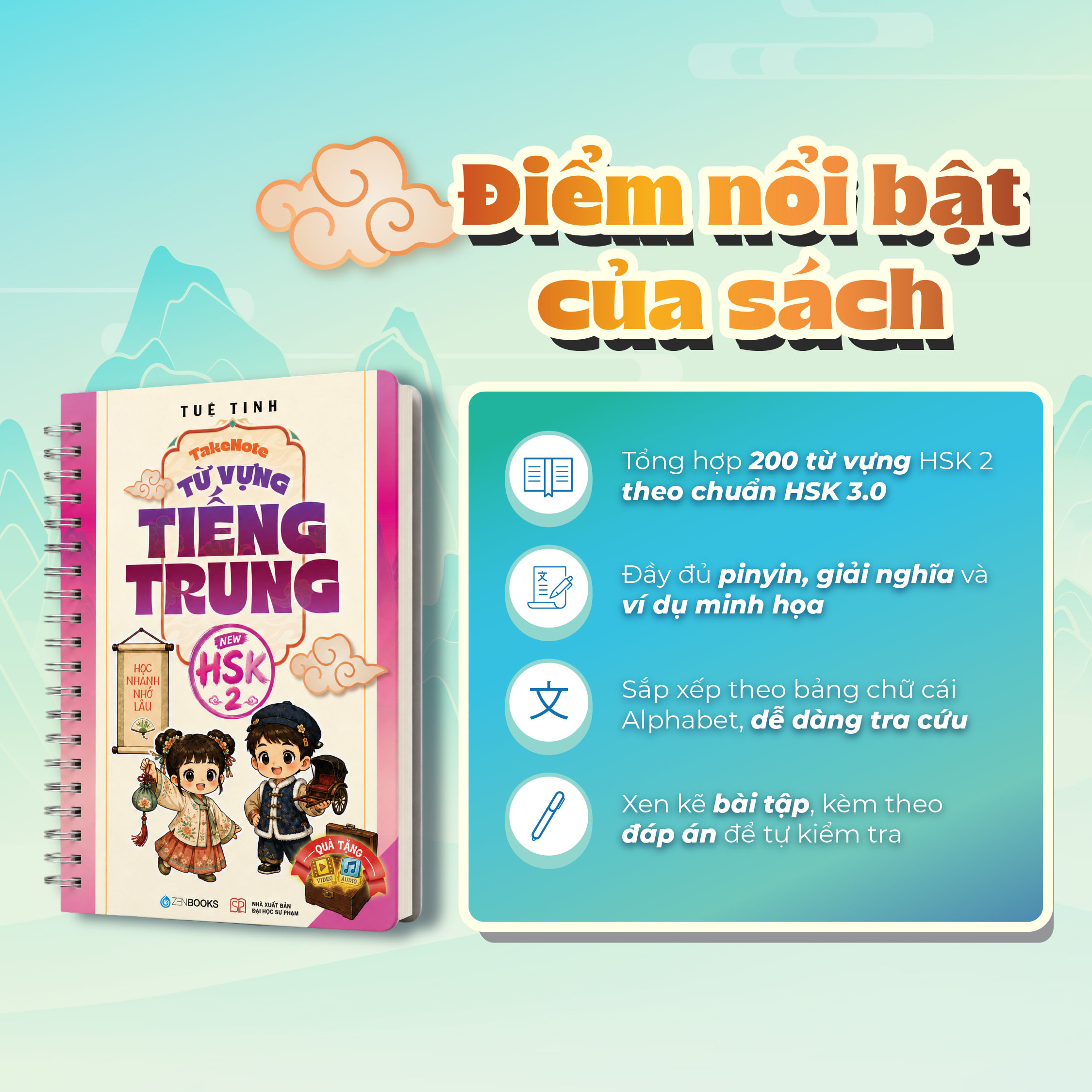 Takenote - Từ Vựng Tiếng Trung - New HSK 2 - Ảnh 3