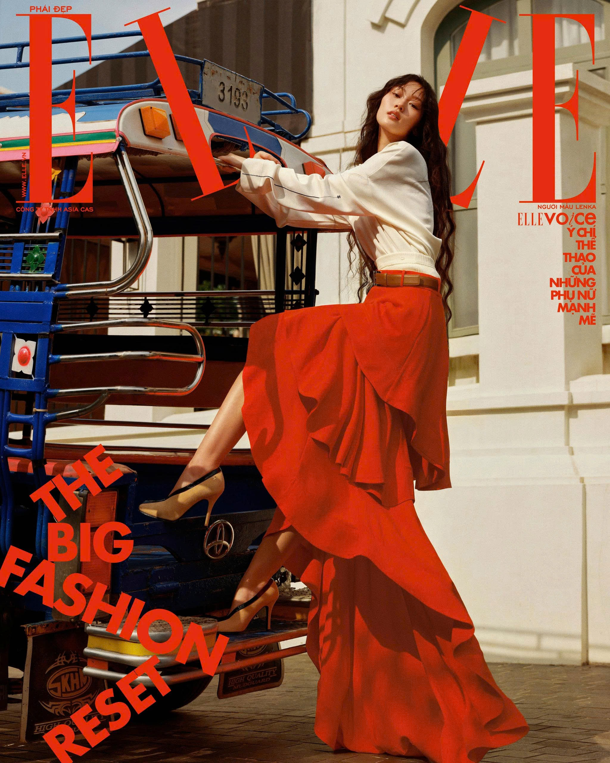 Tạp Chí Phái Đẹp Elle 2026 - The Big Fashion Reset - Bìa Người Mẫu Lenka - Ảnh 2