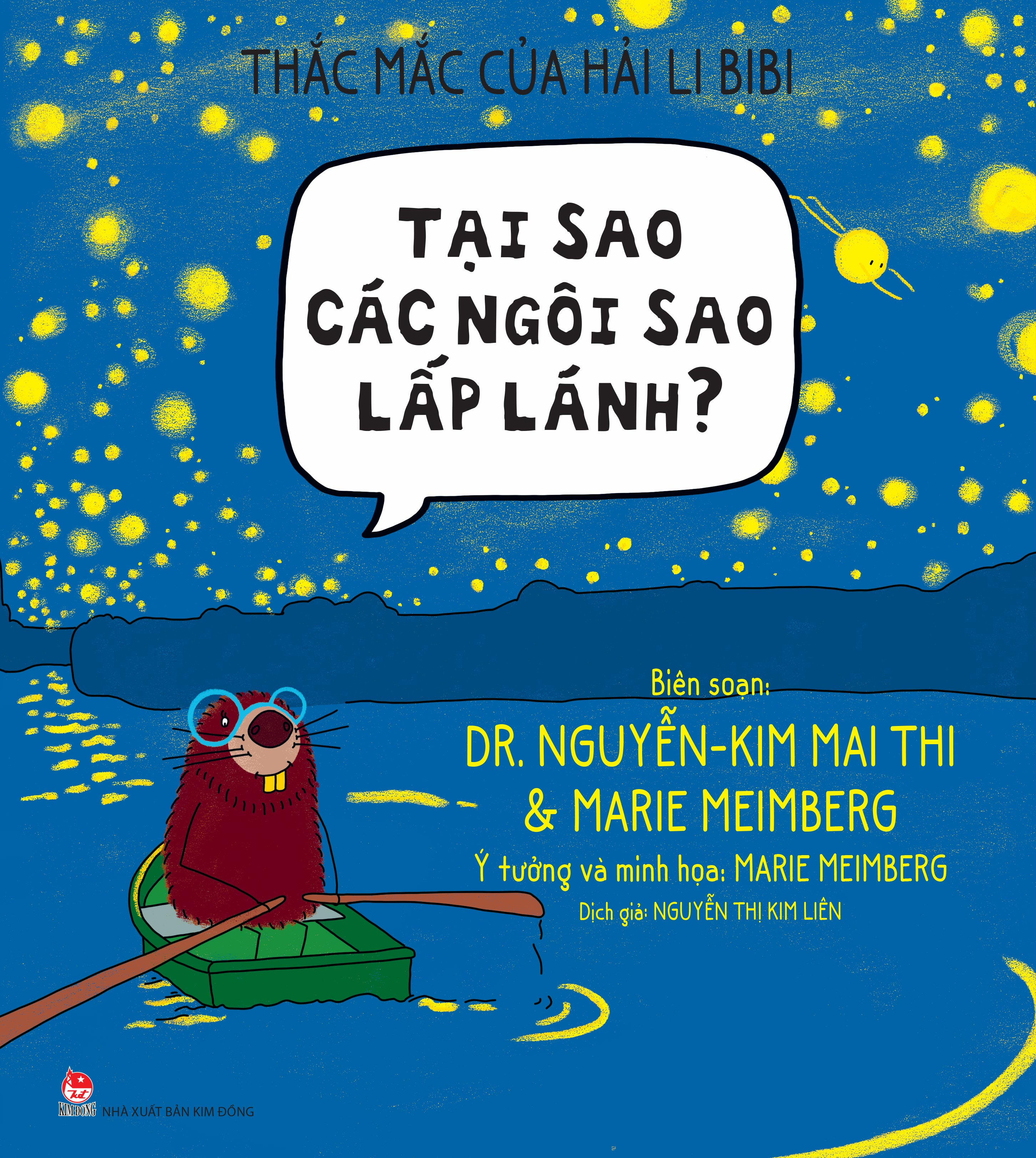 Thắc Mắc Của Hải Li BiBi - Tại Sao Các Ngôi Sao Lấp Lánh? - Bìa Cứng - Ảnh 2