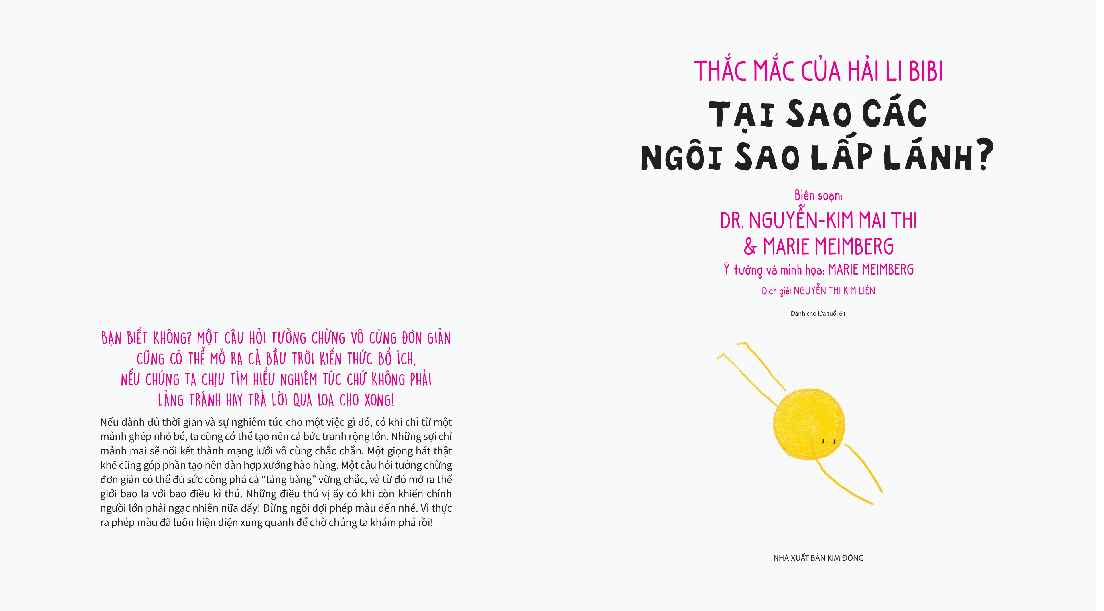 Thắc Mắc Của Hải Li BiBi - Tại Sao Các Ngôi Sao Lấp Lánh? - Bìa Cứng - Ảnh 3