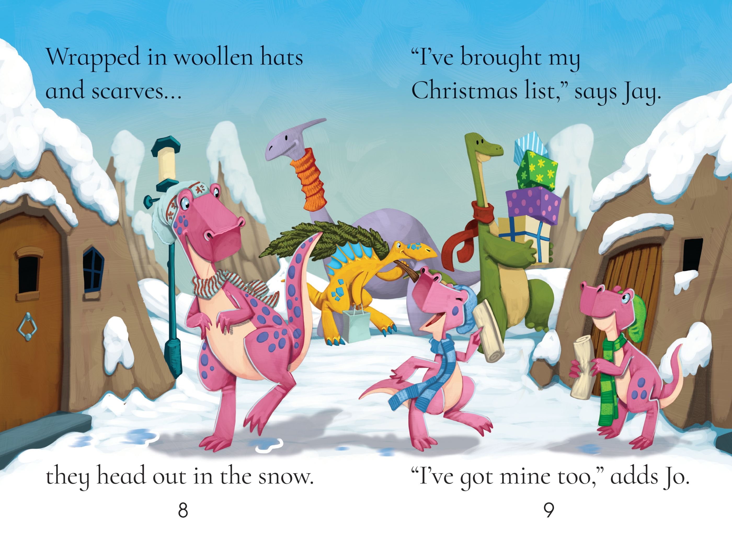 the dinosaurs who met santa claus - Ảnh 3