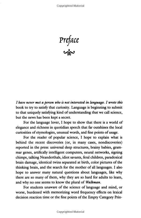 the language instinct: how the mind creates language (p.s.) - Ảnh 3
