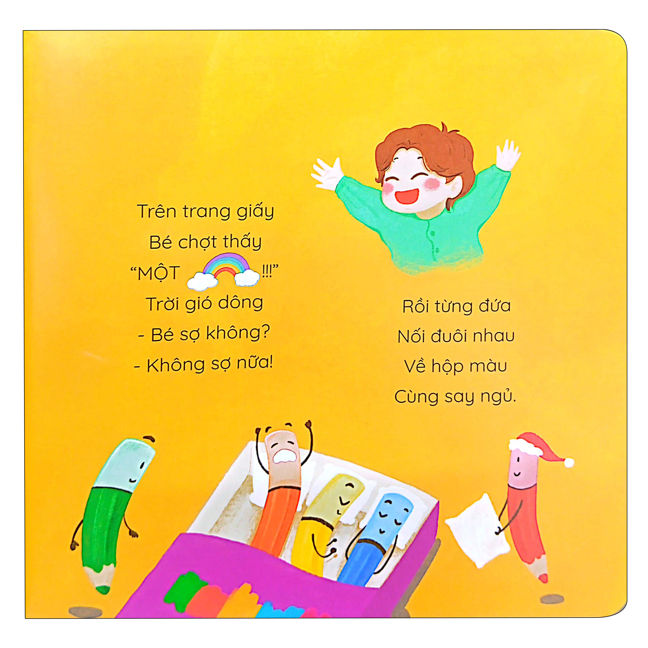 thơ tranh tương tác - cầu vồng nhỏ trong nhà - Ảnh 4