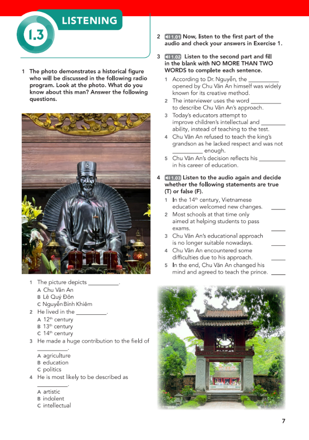 tiếng anh 12 - english discovery - workbook - Ảnh 8