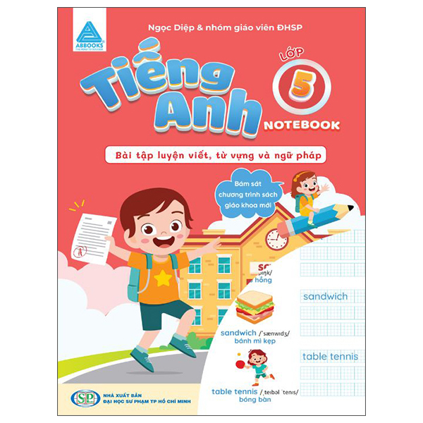 Tiếng Anh Lớp 4 - Notebook - Bài Tập Luyện Viết, Từ Vựng Và Ngữ Pháp - Ảnh 13