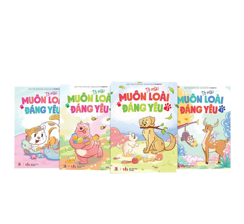 tô màu - muôn loài đáng yêu - tập 2 - Ảnh 5