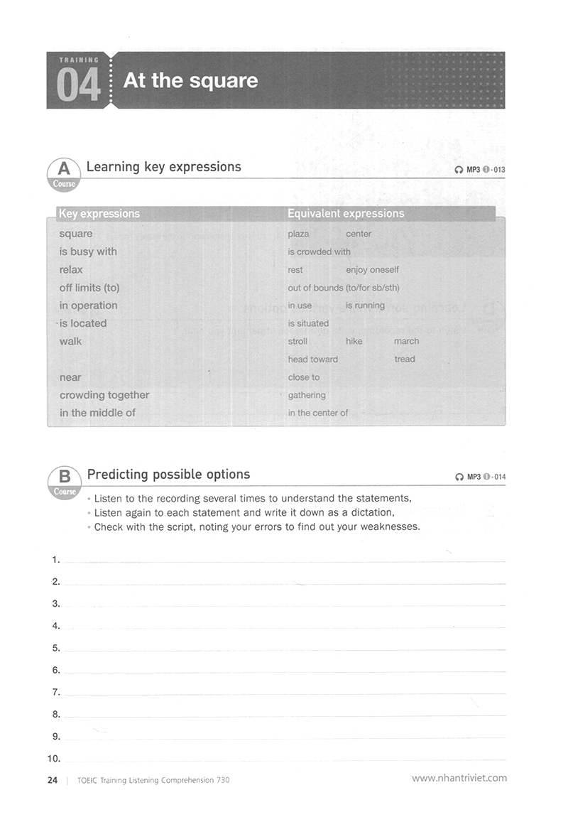 toeic training listening 730 - Ảnh 10