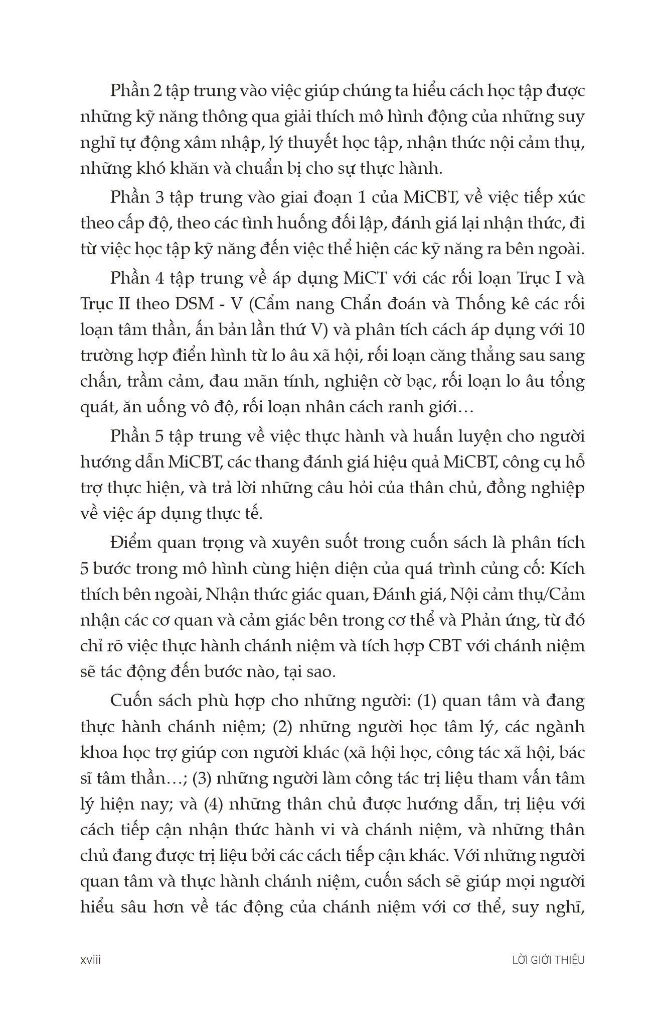 Trị Liệu Nhận Thức Hành Vi Tích Hợp Chánh Niệm - Nguyên Tắc Và Thực Hành - Ảnh 9