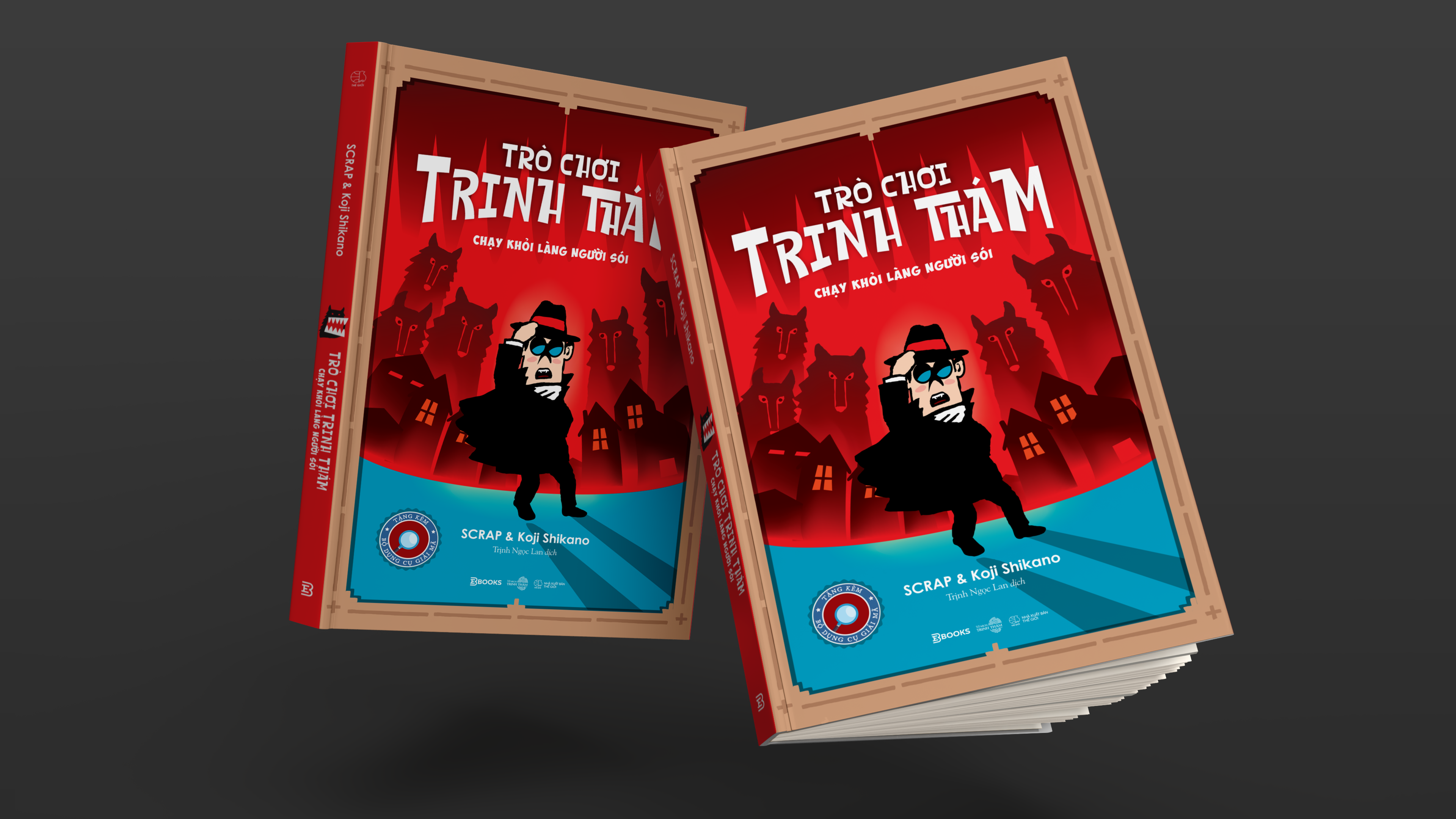 Trò Chơi Trinh Thám - Chạy Khỏi Làng Người Sói - Kèm Bộ Dụng Cụ Giải Mã - Ảnh 8