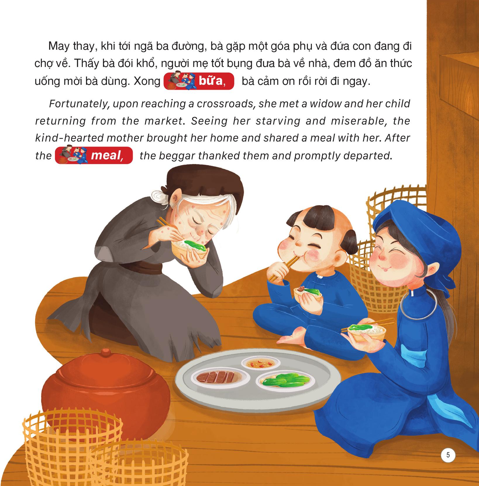 Truyện Cổ Tích Việt Nam - Sự Tích Hồ Ba Bể - Song Ngữ Việt-Anh - Ảnh 7