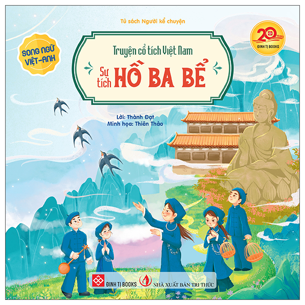 Truyện Cổ Tích Việt Nam - Sự Tích Hòn Trống Mái - Song Ngữ Việt-Anh - Ảnh 16