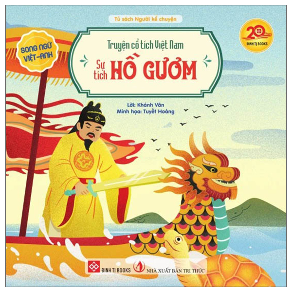 Truyện Cổ Tích Việt Nam - Sự Tích Hòn Trống Mái - Song Ngữ Việt-Anh - Ảnh 20
