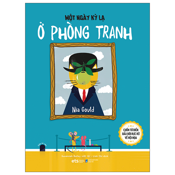 tủ sách nghệ thuật thiếu nhi: một ngày kỳ lạ ở phòng tranh