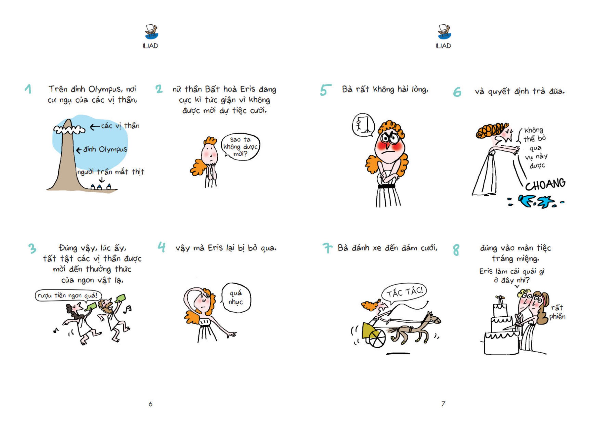 Tua Nhanh Danh Tác Bằng Tranh - Iliad Và Odyssey - Hai Sử Thi Kinh Điển Của Phương Tây - Ảnh 4