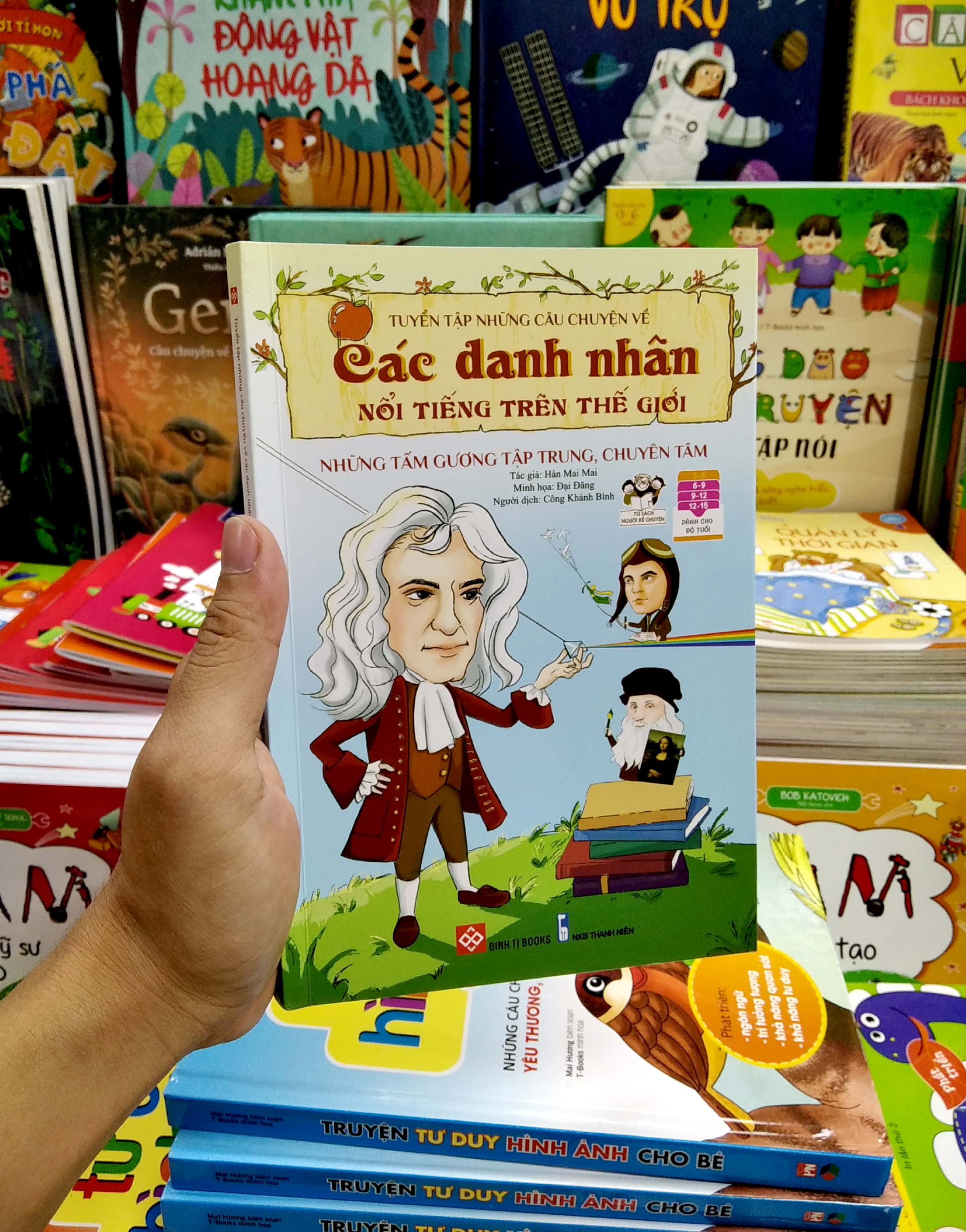 tuyển tập những câu chuyện về các danh nhân nổi tiếng trên thế giới - những tấm gương tập trung, chuyên tâm - Ảnh 7