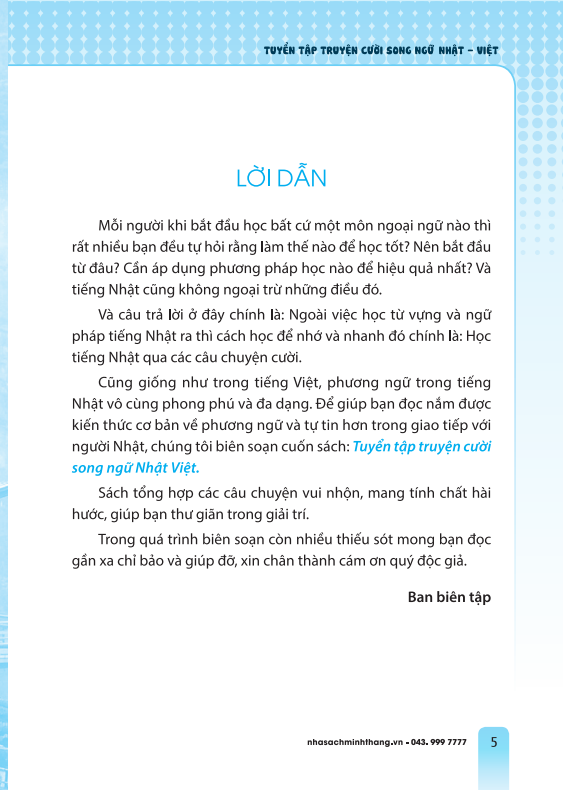 tuyển tập truyện cười song ngữ nhật việt (tái bản 2023) - Ảnh 11