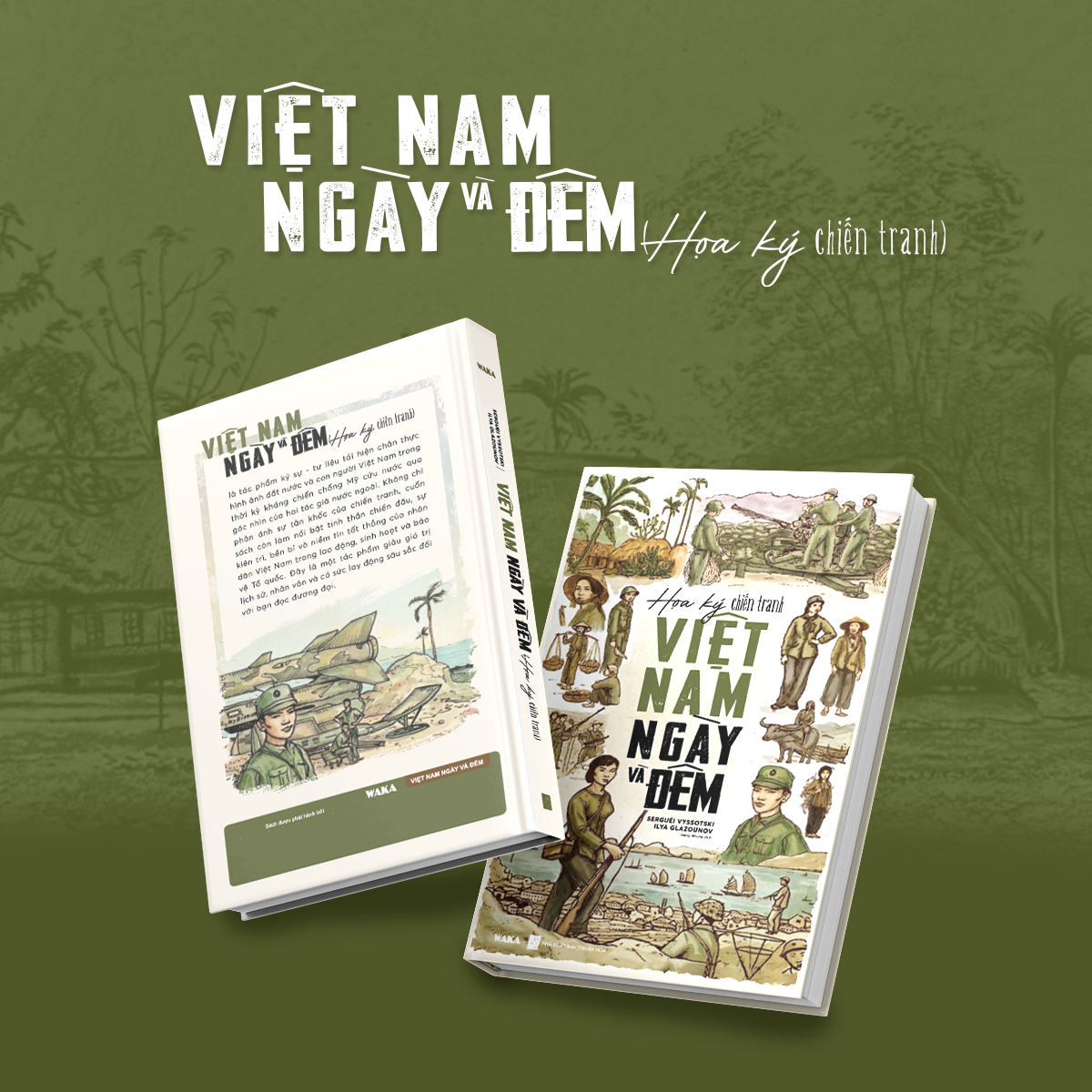 Việt Nam Ngày Và Đêm - Họa Ký Chiến Tranh - Bìa Cứng - Ảnh 5
