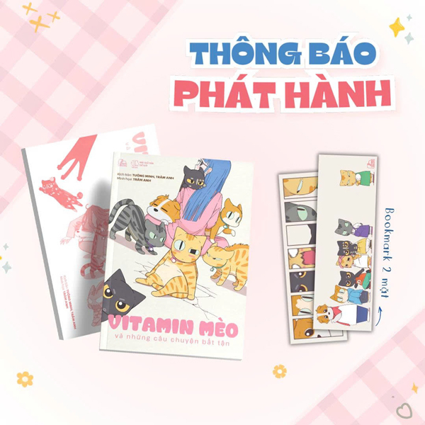 Vitamin Mèo Và Những Câu Chuyện Bất Tận - Tặng Kèm Bookmark 2 Mặt