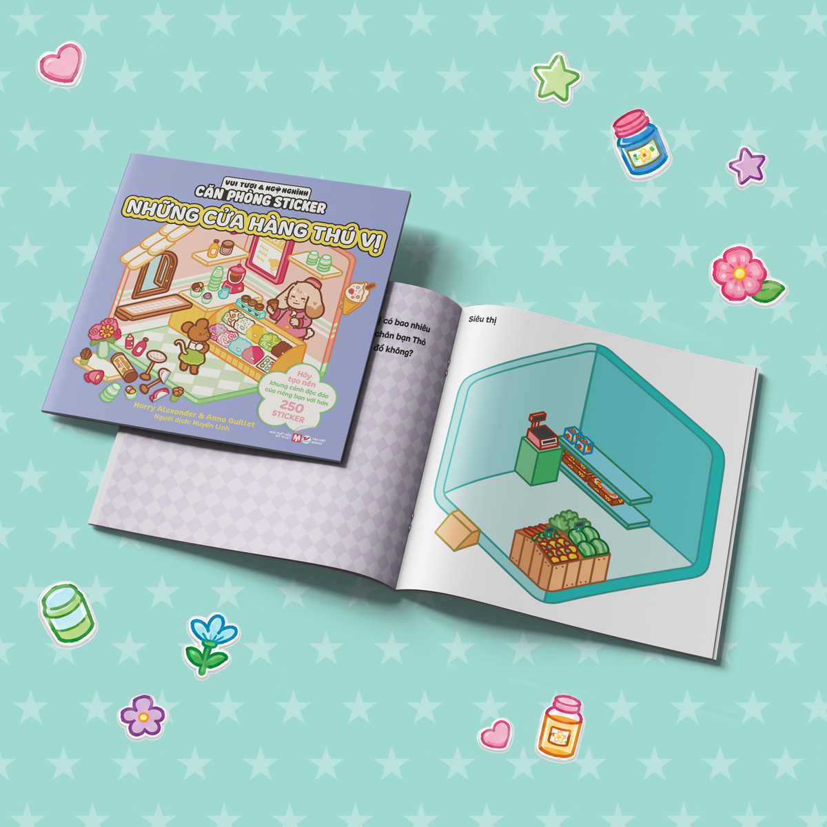 Vui Tươi Và Ngộ Nghĩnh - Căn Phòng Sticker - Kì Nghỉ Tuyệt Vời - Ảnh 11