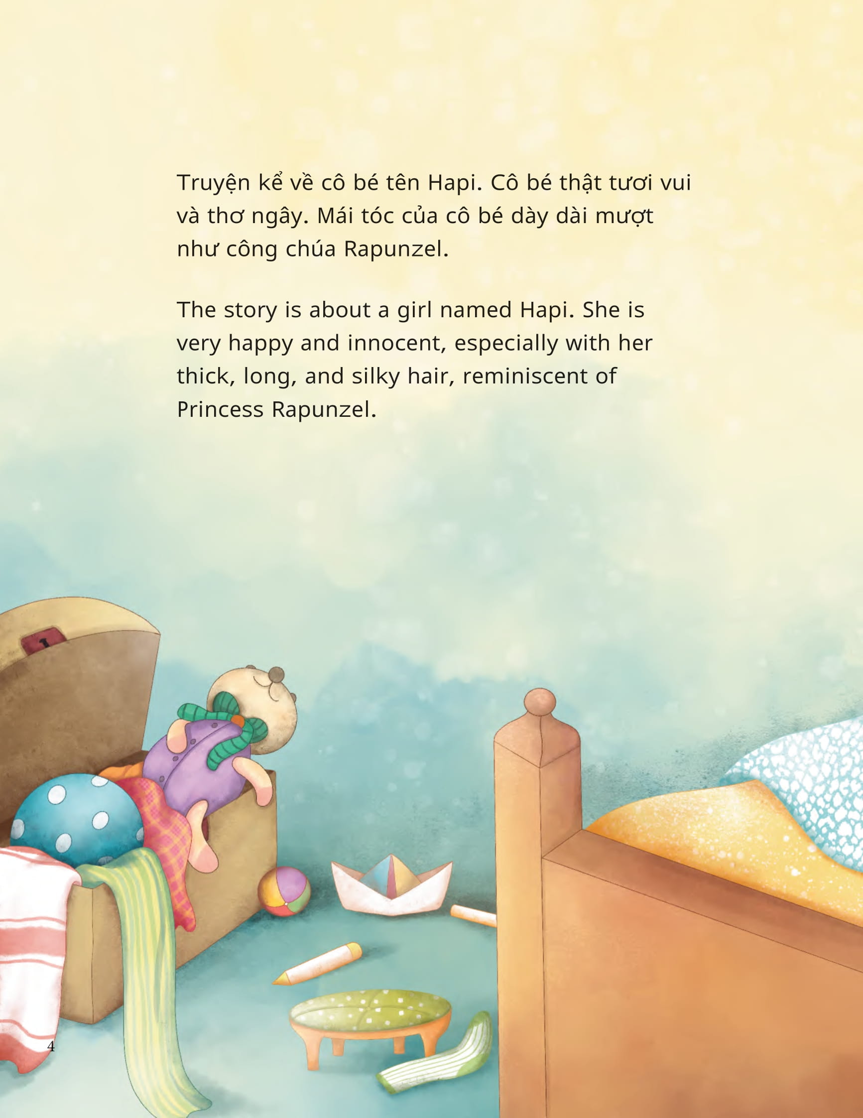 vun đắp tâm hồn - những sợi tóc thần kì - mái tóc của hapi - the magic hairs - hapi's hair - Ảnh 2