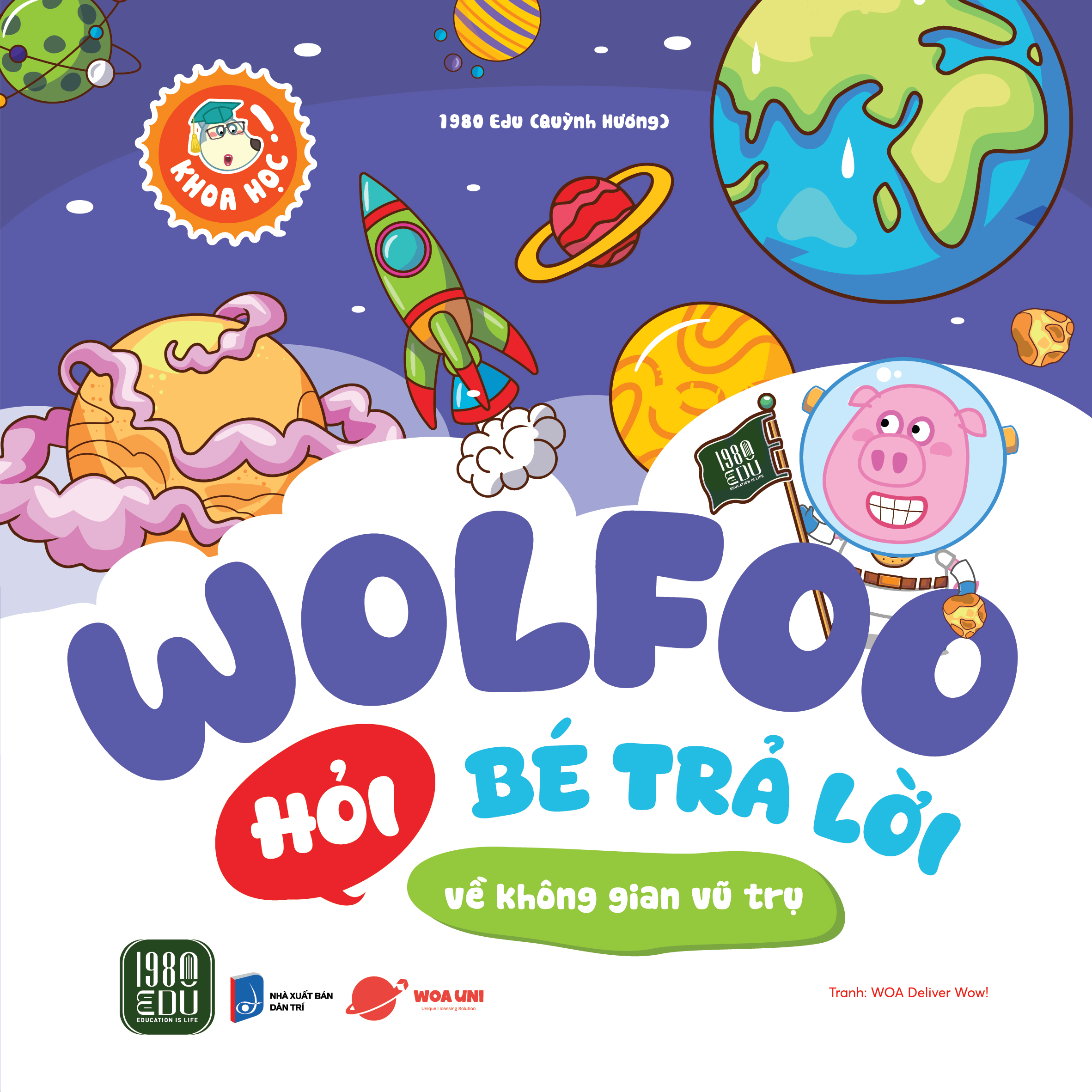 wolfoo khoa học - wolfoo hỏi bé trả lời - về không gian vũ trụ - Ảnh 2