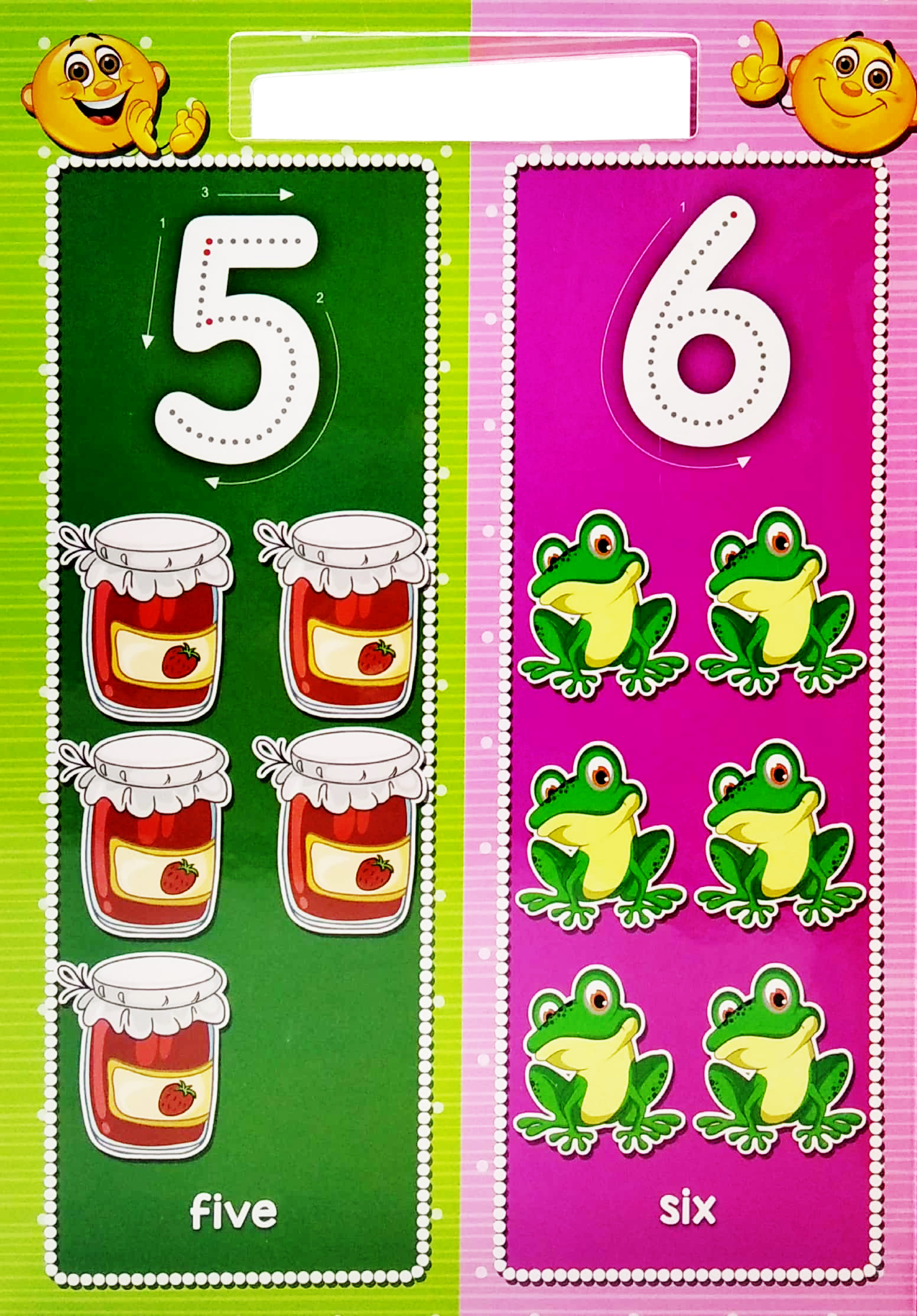 writing practice: numbers, shapes and colours - Ảnh 5