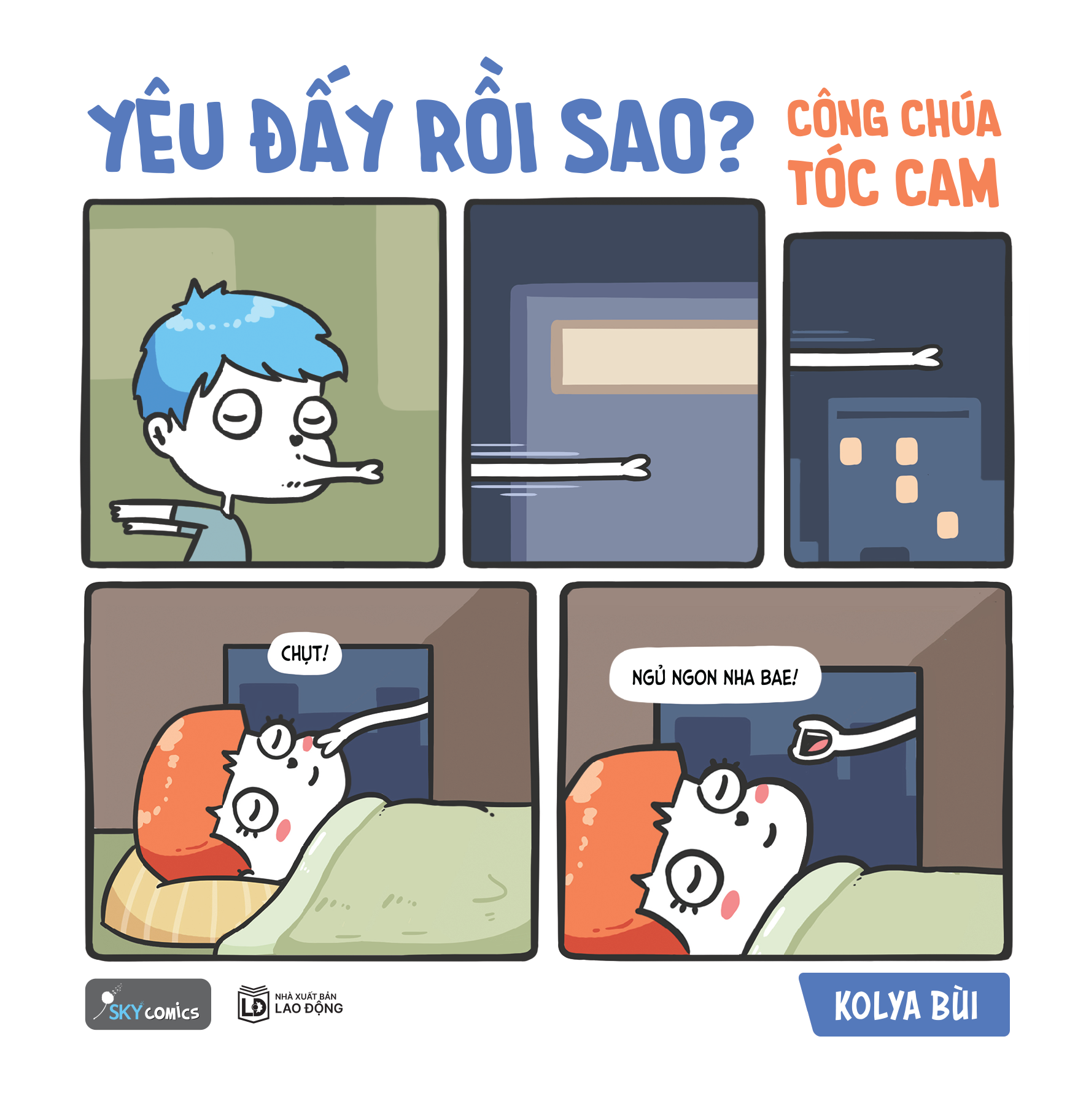 yêu đấy rồi sao? - công chúa tóc cam - tặng kèm bookmark 2 mặt bồi cứng - Ảnh 3